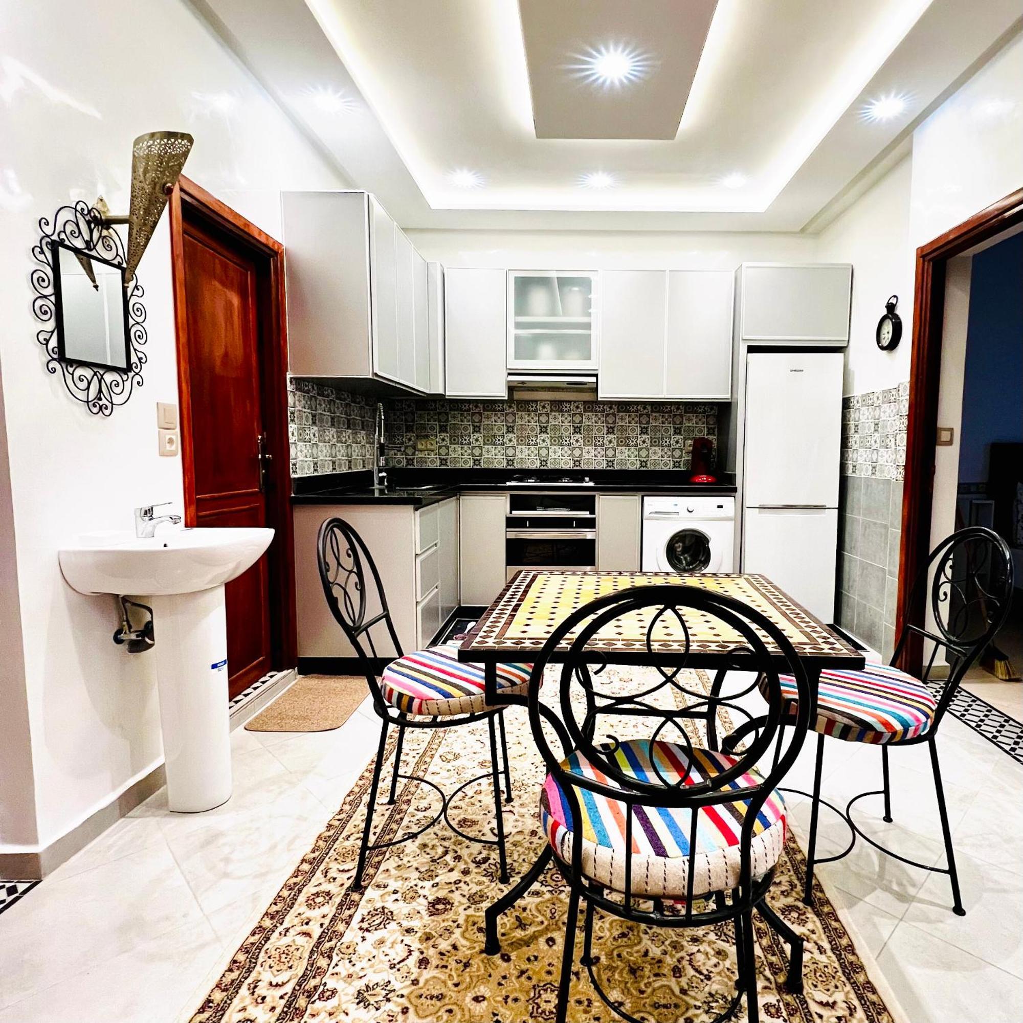 Appartement Proche Aeroport, Dar Nahila 马拉喀什 外观 照片